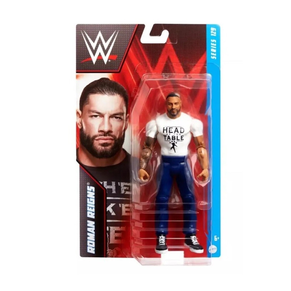 (Chase Variant - White Shirt) Roman Reigns WWE Series 129  Chase Figure‎